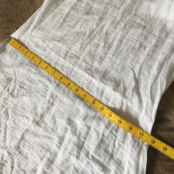 White Maiden Flowy Cotton Handkerchief Dress - Picture 9 of 15